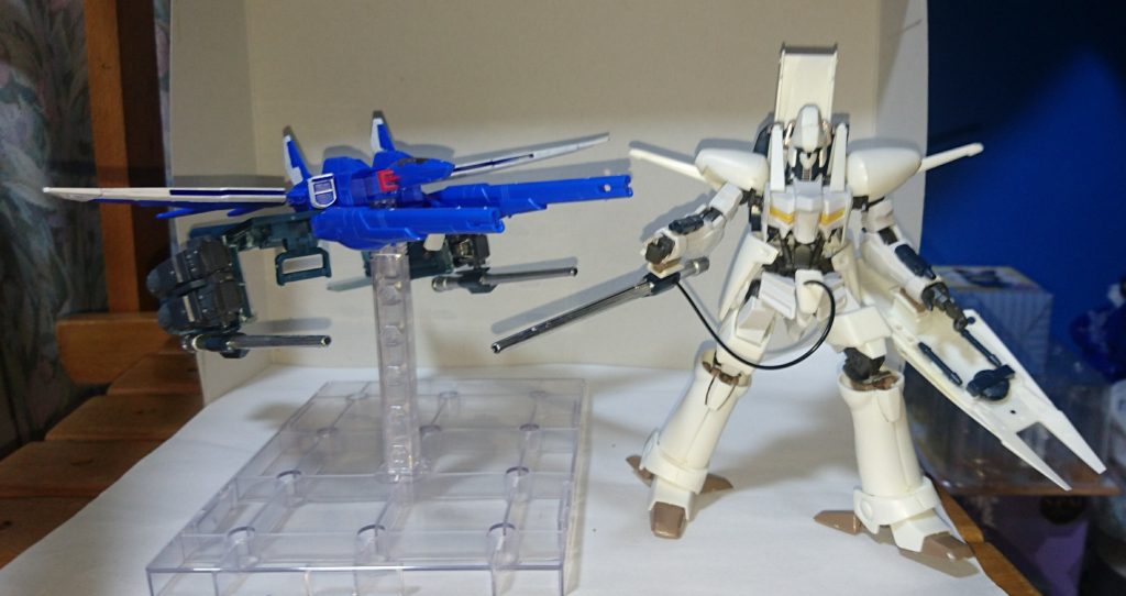 ガンプラだけど、エルガイム向けにしたからガンダムの世界観には合わないかな？