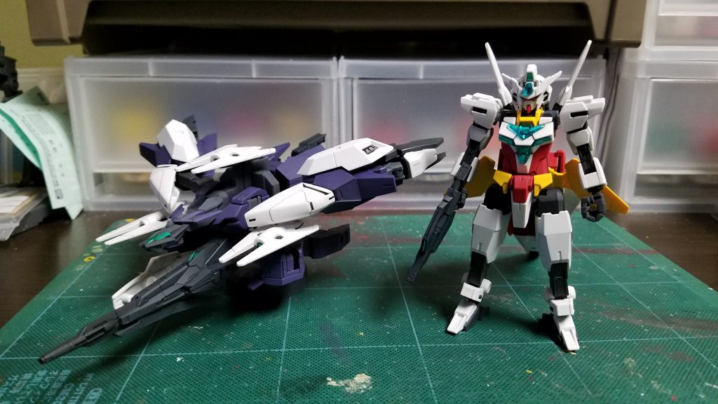 コアガンダムⅡとウラヌスアーマー