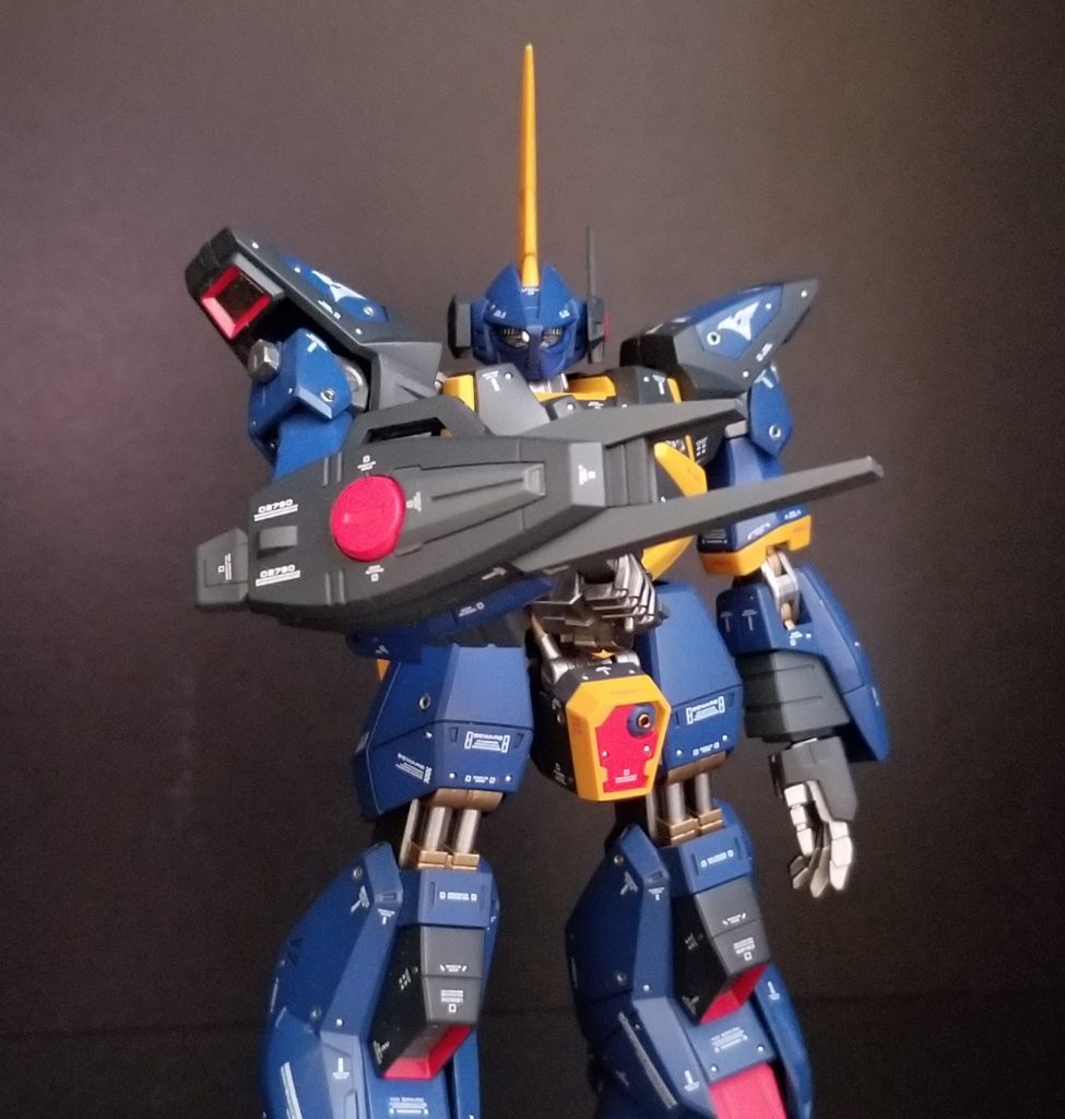 ライフルは意欲が燃え尽きてデカールだけに留めています