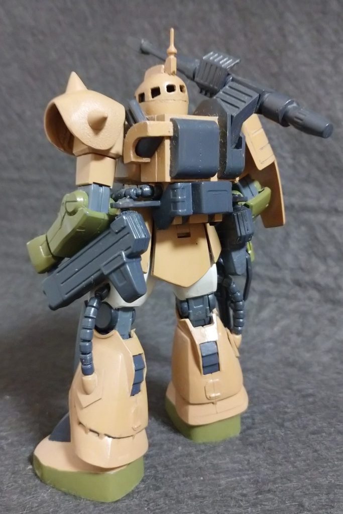 バックショット
スパイクアーマー､ビッグガンは､ボールジョイント化にしてます
動力パイプは､ビルダーズパーツを使ってます