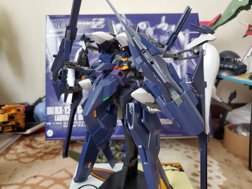 そして、フルドドⅡを2つ使ってハイゼンスレイⅡ・ラー第2形態。
んーすっごいでかい!素晴らしい!