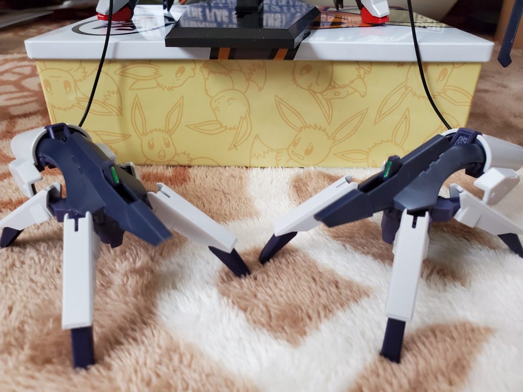 コンポジットシールドのクローモード。可愛い(*´▽`*)わんわんのお散歩みたい