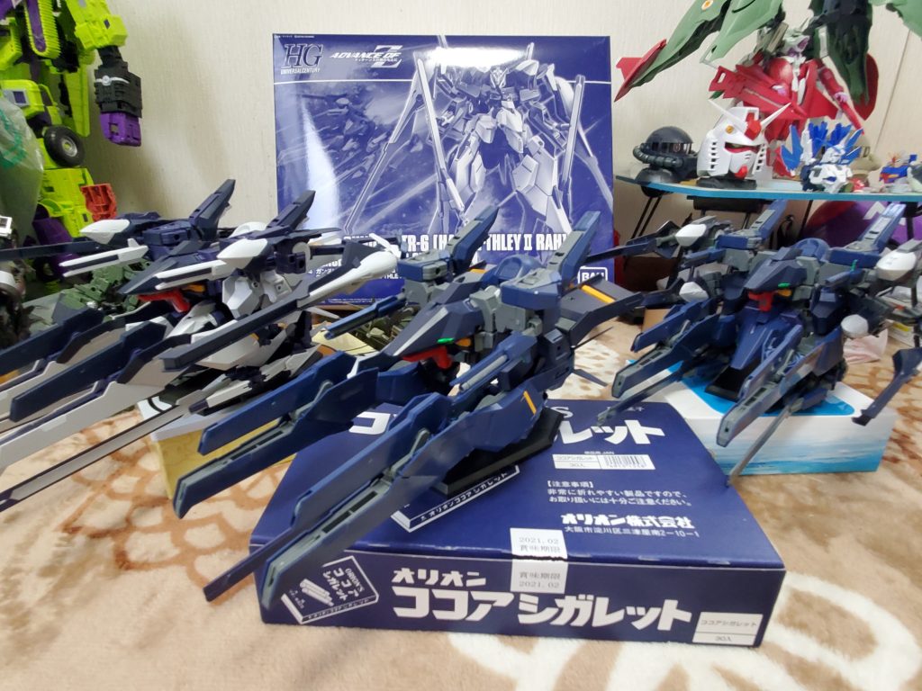 さー一気にMA形態に。おっきくて置いとけないw
驚いたことに第2形態もMA形態できるんですね!すごい(*゚∀゚*)