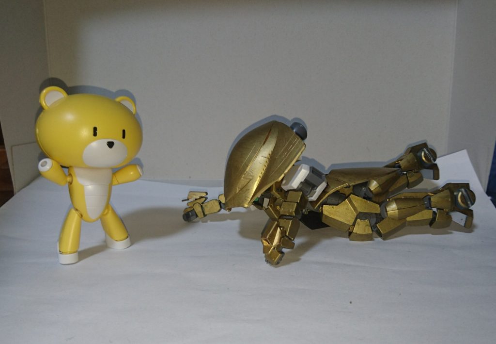 プチッガイ先生には勝てなかったよ……
K.O.  LOST
最後まで見てくださって、ありがとうございます。
あ、私の相棒はスエゾーです。