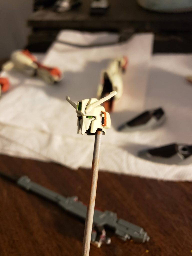 Cleanly painted before weathering