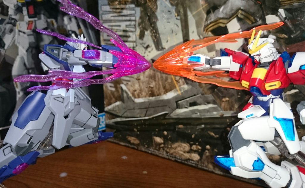 「次元覇王流!」
「疾風!」
「「突きぃ!!」」