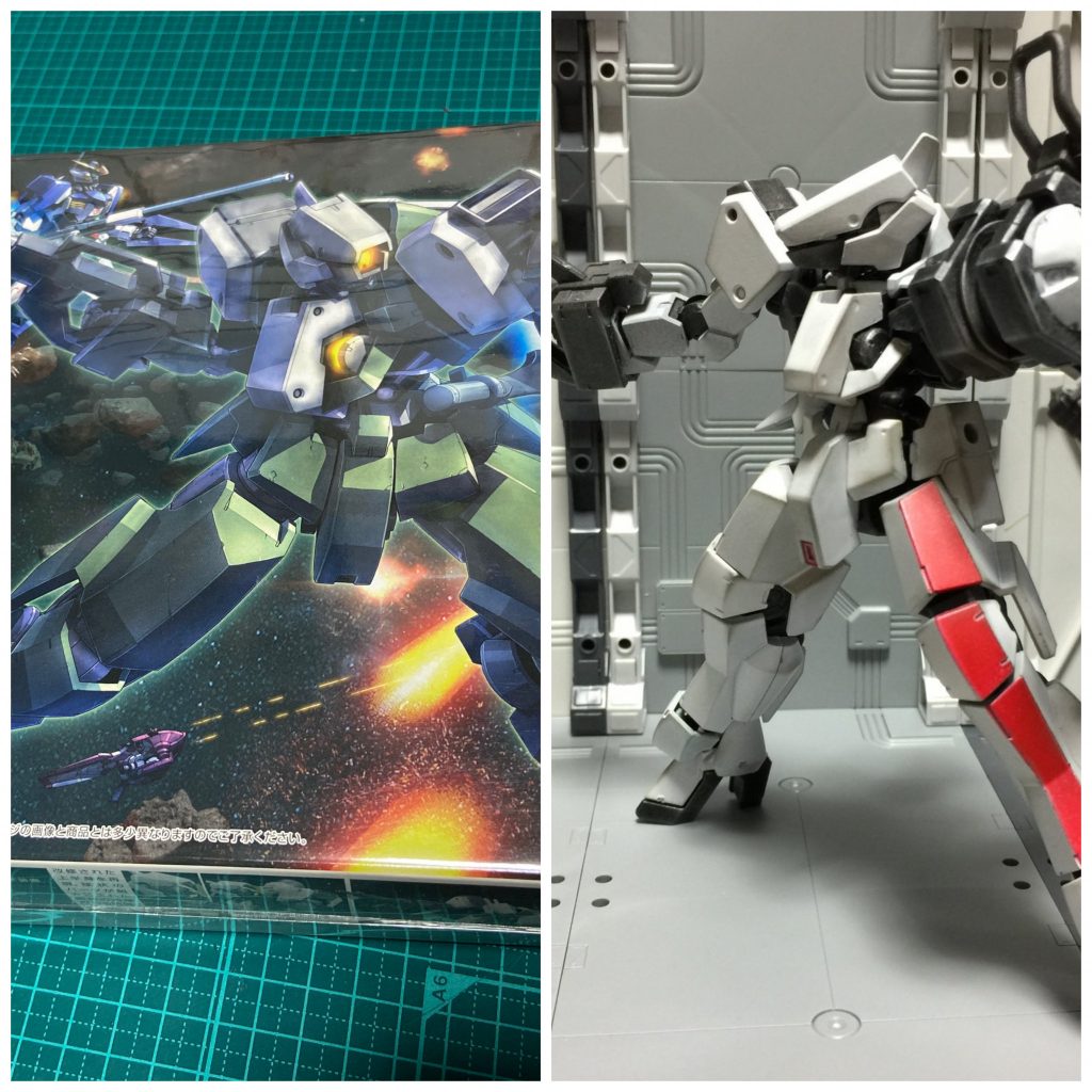 5/2 23時 作業開始
テーマは2015年の大晦日に作ったコイツ(昌弘アルトランド専用グレイズ)を今の技術で作る!
だったのだが、、、