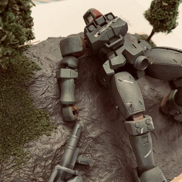 リーオーのジオラマ作成