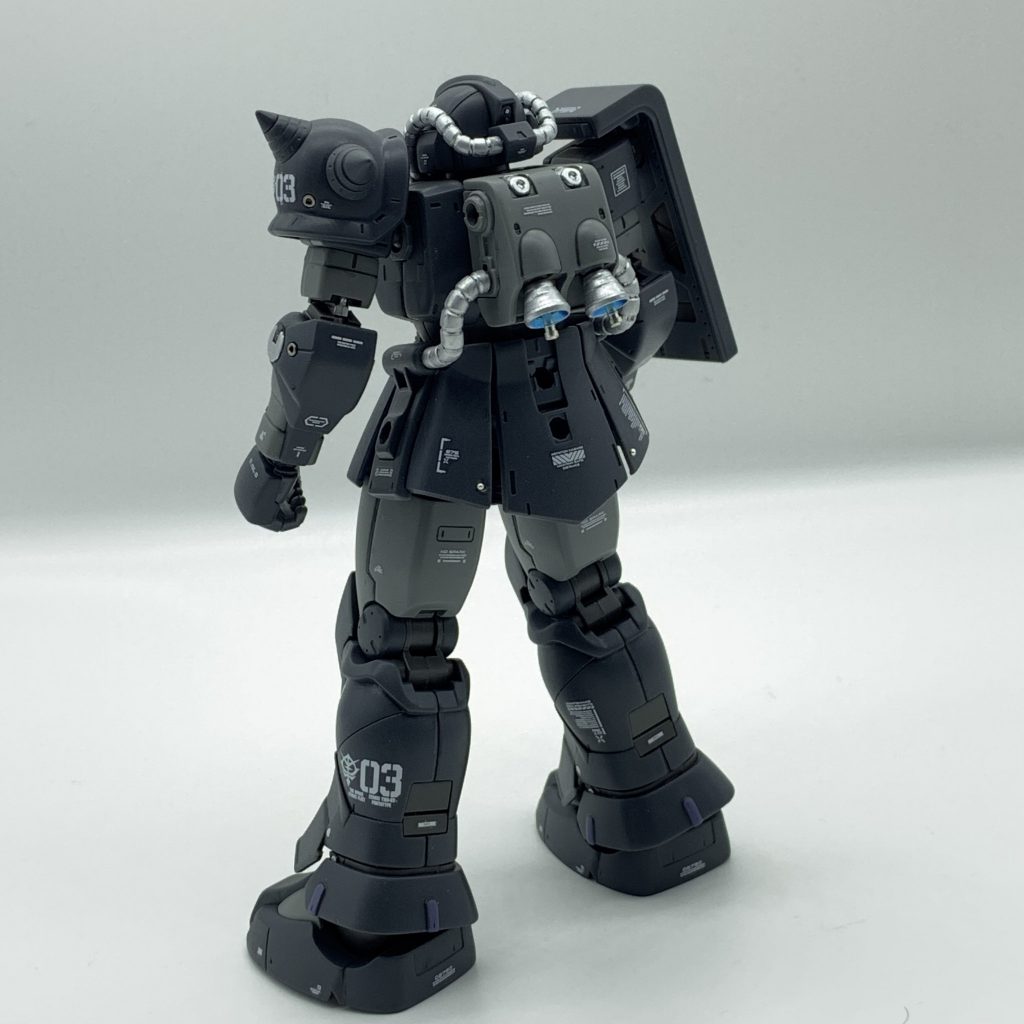 HG ORIGIN アクトザク(キシリア部隊機)–4枚目/制作者：Woops