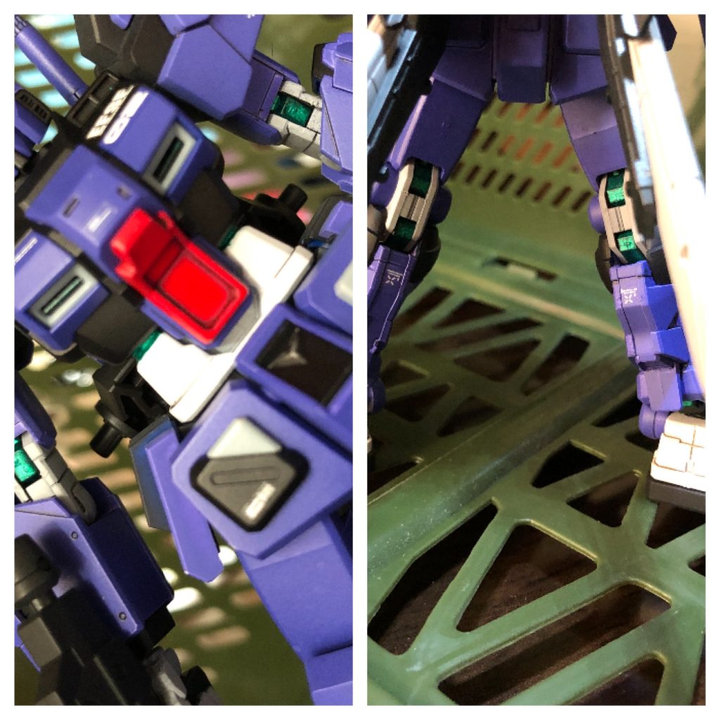 コクピット周り、腕部、脚部にサイコフレームを搭載
という妄想✨