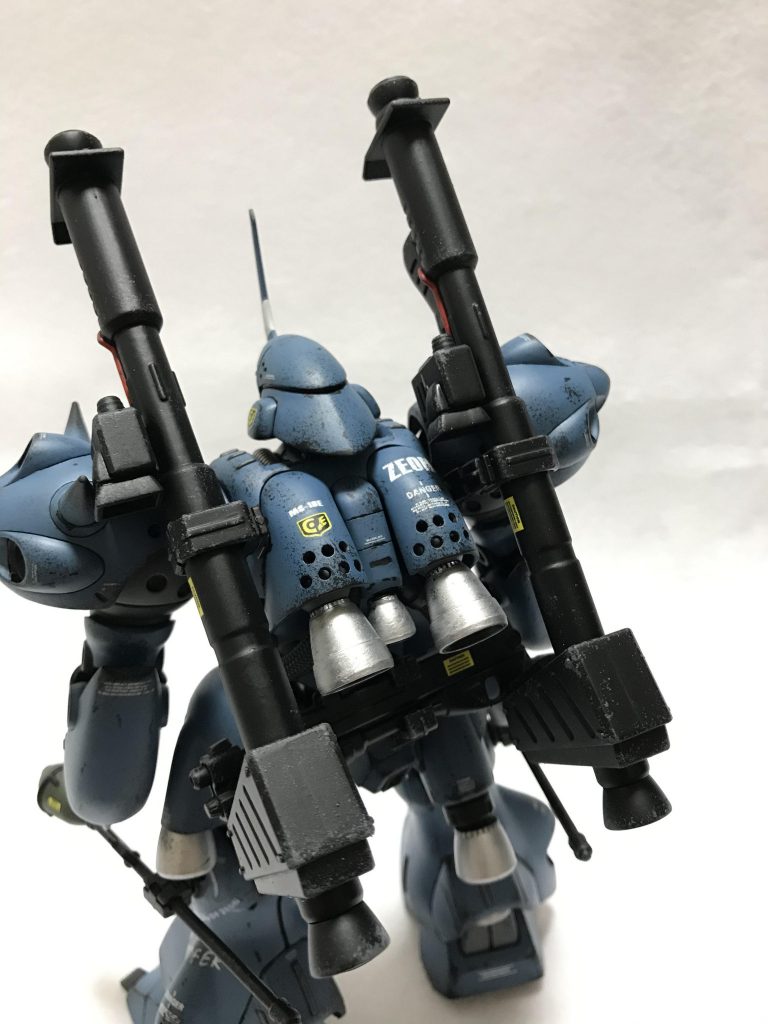 MG 1/100  ケンプファー　ウェザリング–4枚目/制作者：@gyuuuutora