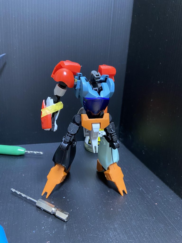 加工全部終わってから塗装に入るのがいいのはわかってるんですが、、後はめなどの加工技術の拙さと、我慢不足でつい塗っちゃうんです。あーでもないこーでもないの末にたどり着いた、基本構成の画像です。楽しかった。笑