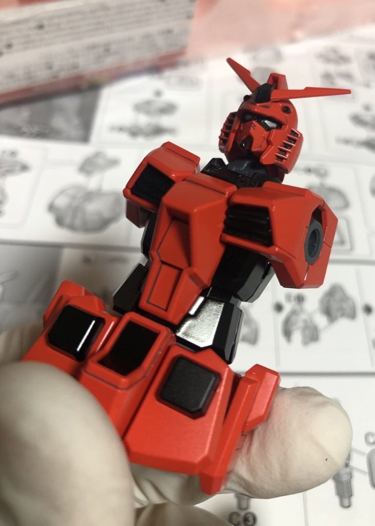 つや消しを吹く前段階。