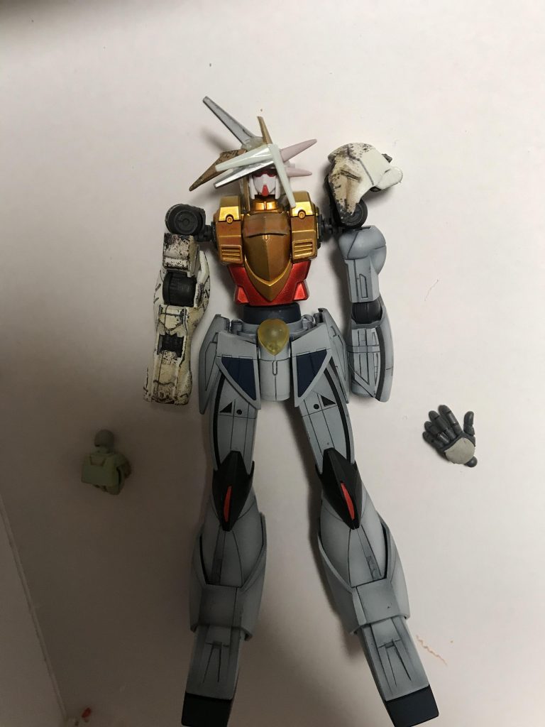 とりあえずジャンクパーツで本体ターンA、クアンタ、バルバトス、ゴッドあたりをミキシング