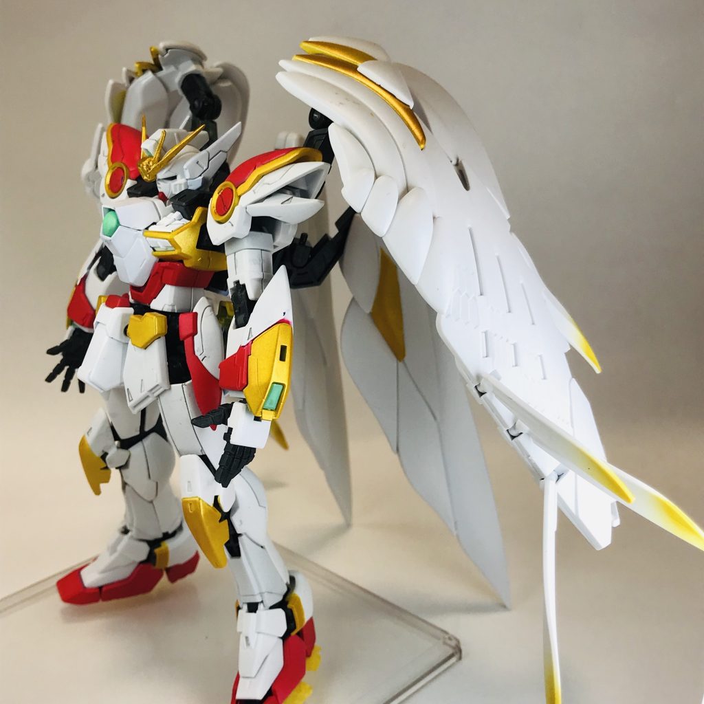 RG ウイングガンダムゼロEW 焔–2枚目/制作者：AnalogKids