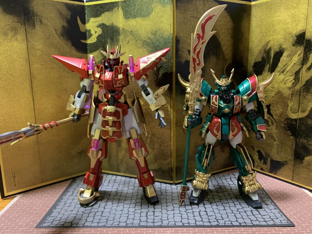 プレバンでメタル魂で関羽を購入できなかった為関羽を作成して、ついでだから張飛も作っちゃえと思い作成しました。