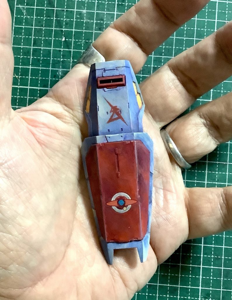 シールド筆塗り