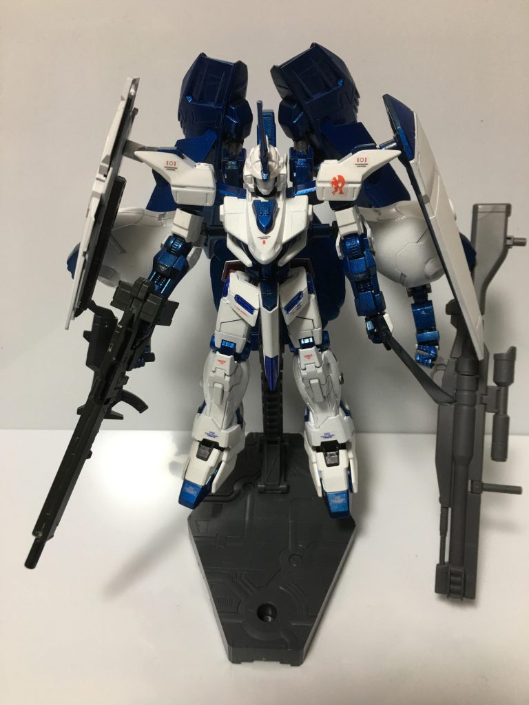 ブルーローズガンダム(Blue Rose Gundam)–3枚目/制作者：蒼い彗星