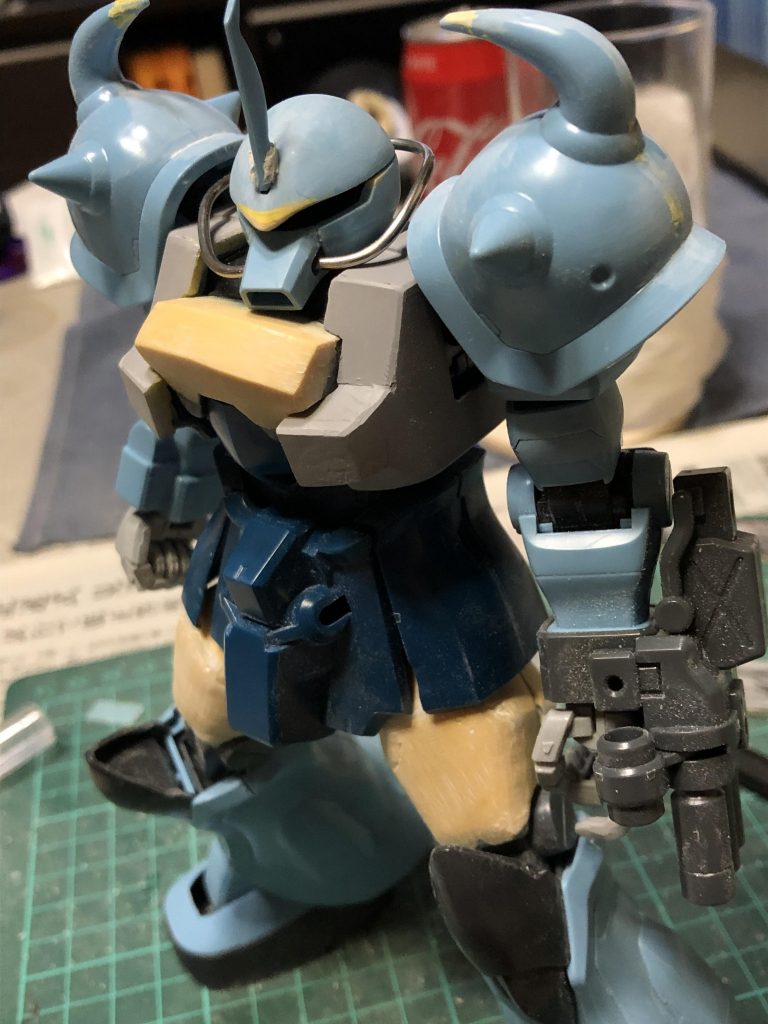 胸と太腿の形状変更