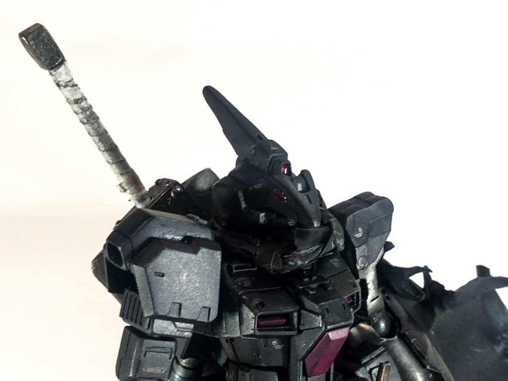 全体的にヴェザリングマスターで汚しを入れました( ´∀`)