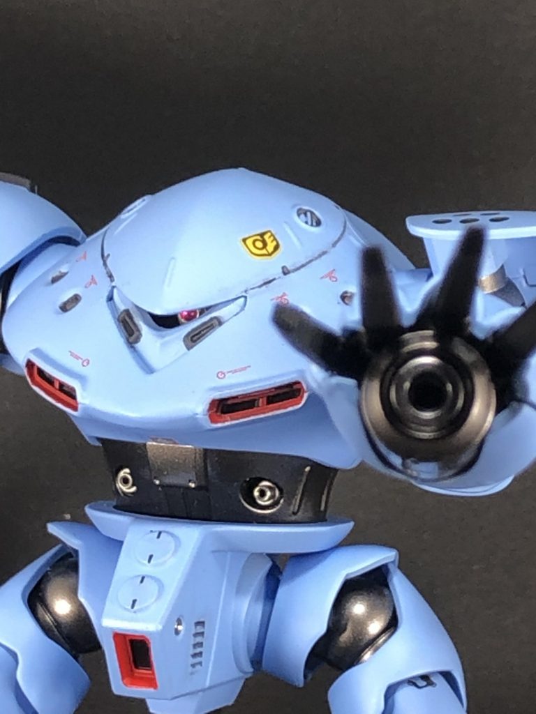 モノアイは、可動するよう改修してます!