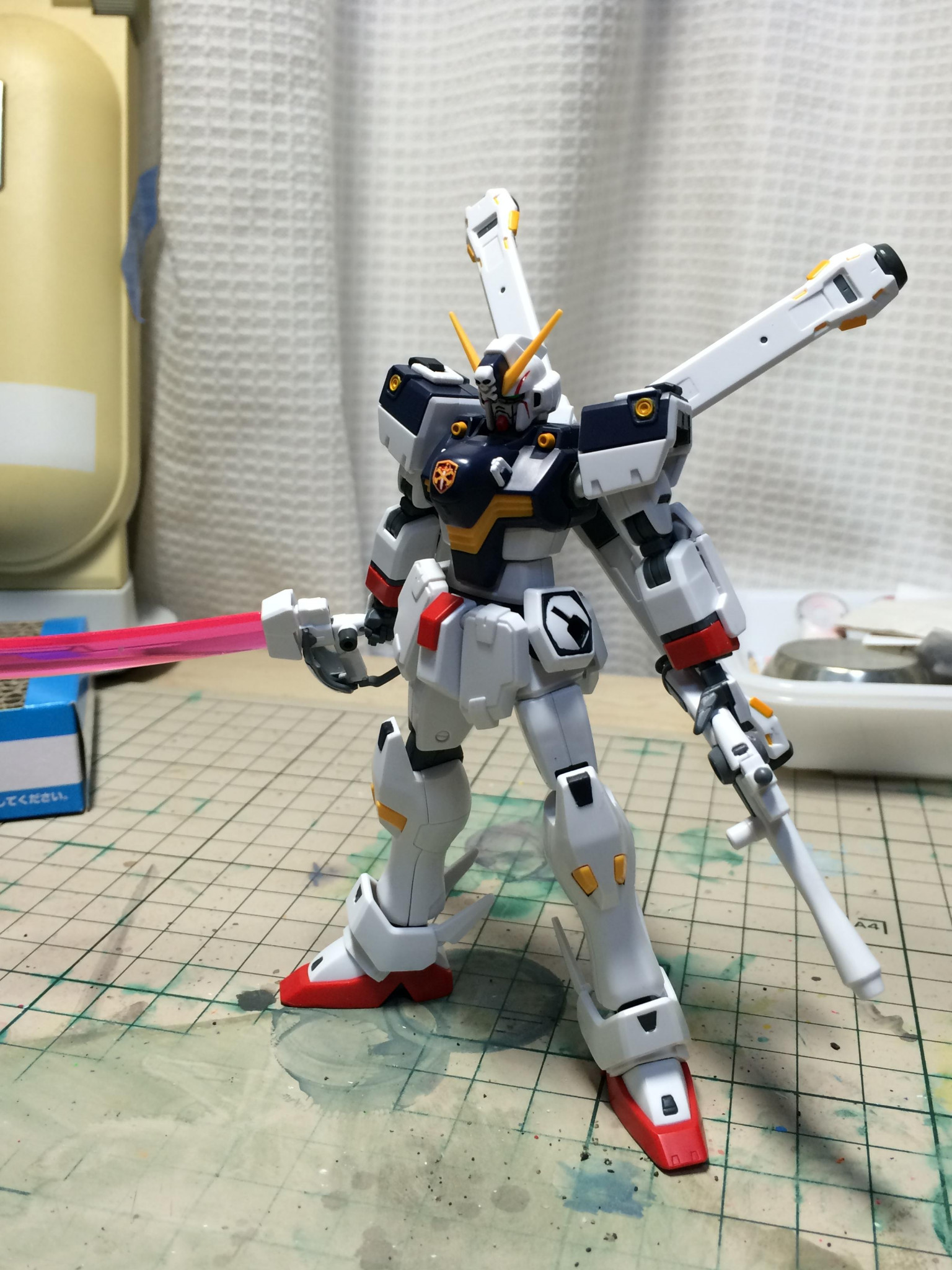 Hgucクロスボーンガンダムx 1 ヒイロ キガールさんのガンプラ作品 Gunsta ガンスタ