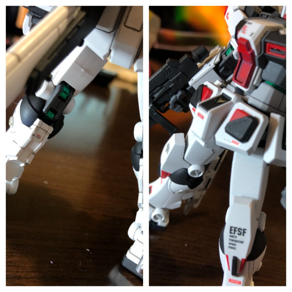 コクピット周り、腕部、脚部にサイコフレーム搭載✨