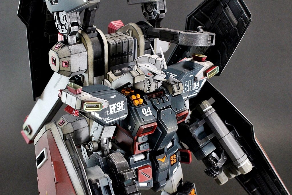 #MGフルアーマーガンダムウェザリング–4枚目/制作者：matever1.5 まてや