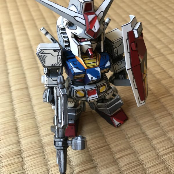 SDCS RX78-2 ガンダム　アニメ塗り