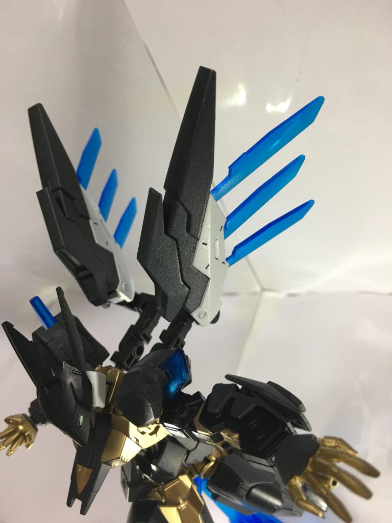 エネルギーウイングは開閉式ではないので出っ放しです