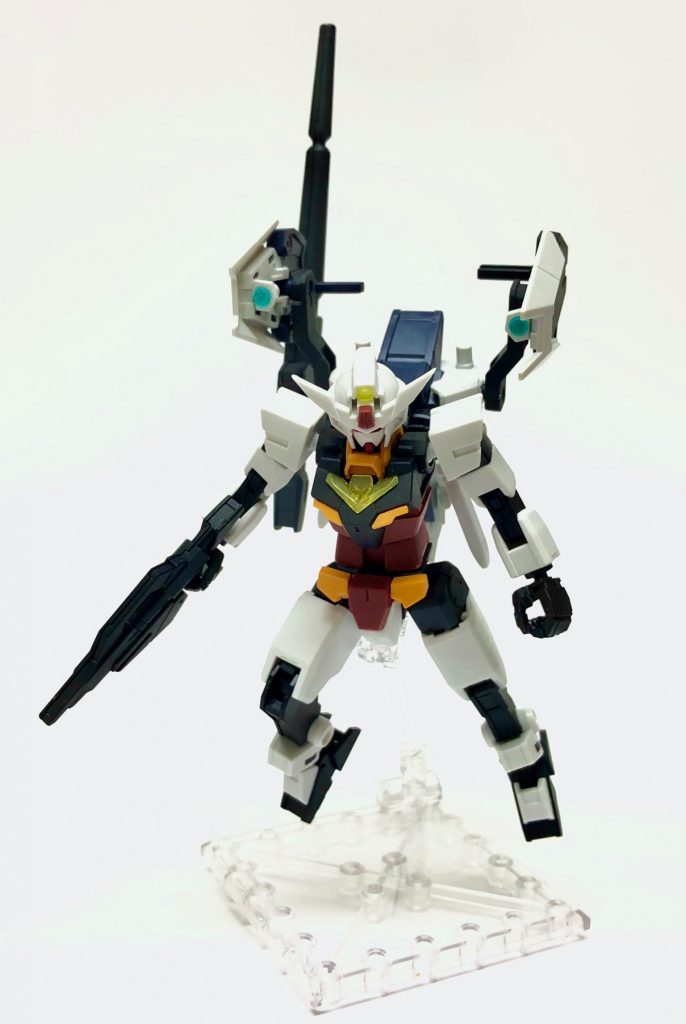 本モデルを通して出したヒロトの結論はビームキャノンの強化、カメラシールドはカメラビットとして台数を増やして空中からの運用をメインとする
シールド部分は脚部アーマーに仕込む補助カメラへと変化
また、移動速度に問題があるためコアドッキングシステムのサポートアーマーには飛行能力が必須
この後、プラネッツシステムを完成させてアバロンに参加することになる

そんな妄想でした！

制作に半日、撮影に1時間と過去最速の完成となります
鉄血コン向けの作品の合間に箸休めおよび、Twitterのコンテスト参加のために作ったものです

コアガンダム プロトスナイパーモデル、最後までご覧頂きありがとうございました！