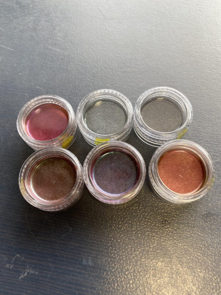 例の百均の粉を使用