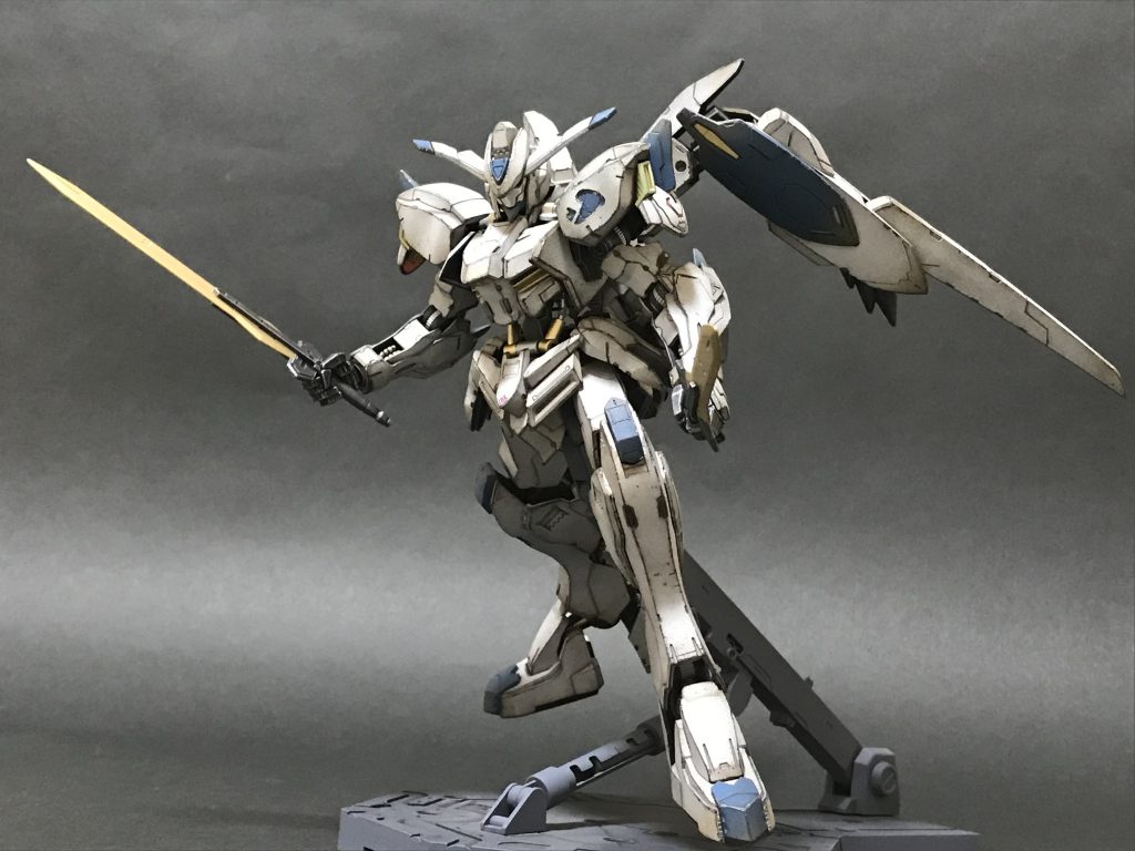 #ガンダムバエル　ウェザリング仕上げ–2枚目/制作者：matever1.5 まてや