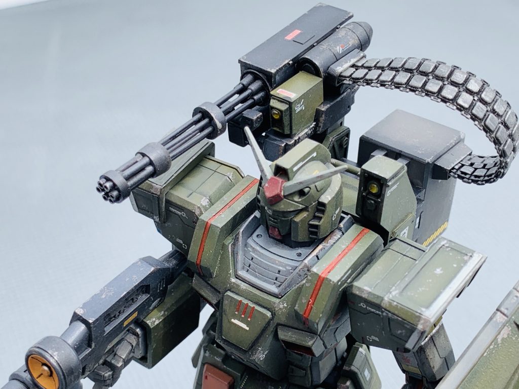 オリジナル武装のバルカン砲です