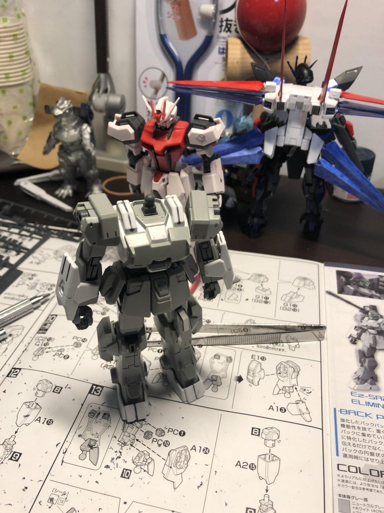 下半身もできました