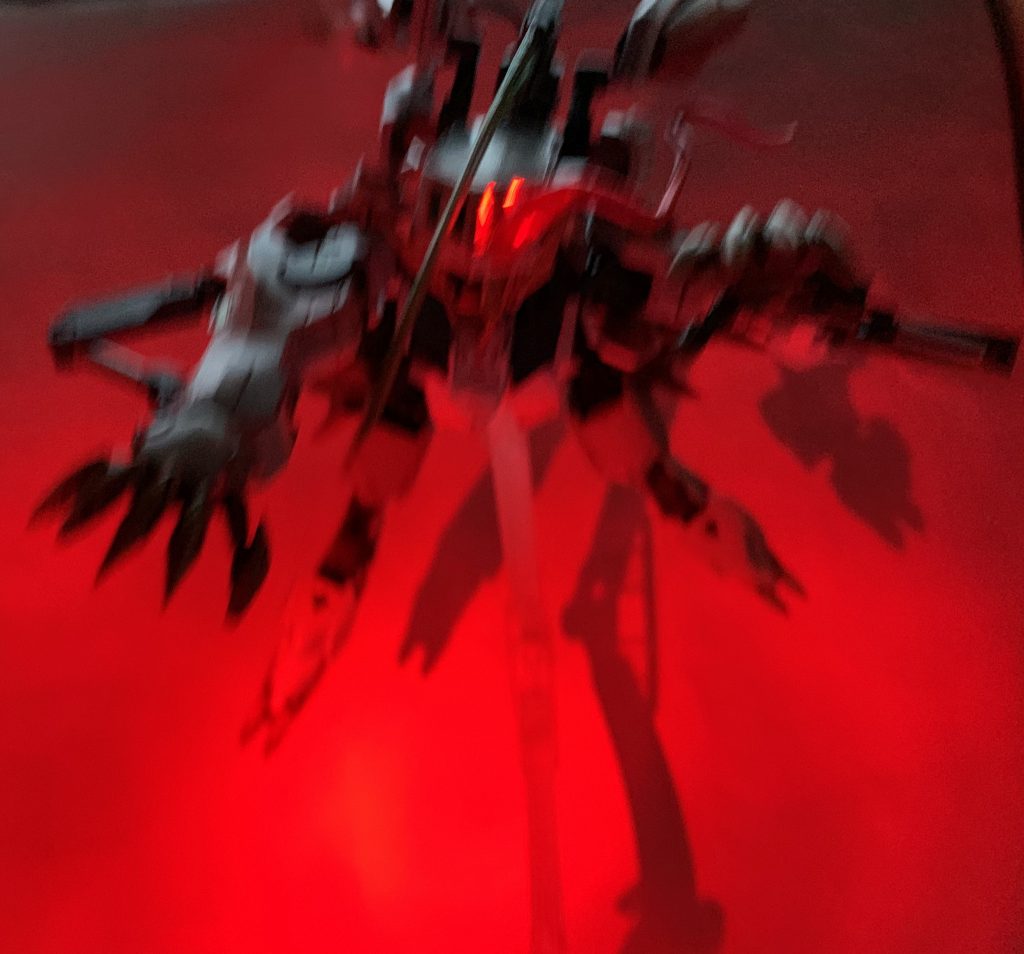 撮影時にカメラがブレたことで奇跡の1枚がww