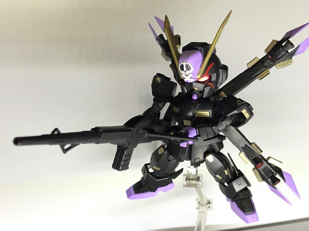 バスターランチャーの両手持ちも可