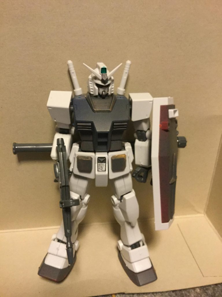 シールドが塗れてないですね。