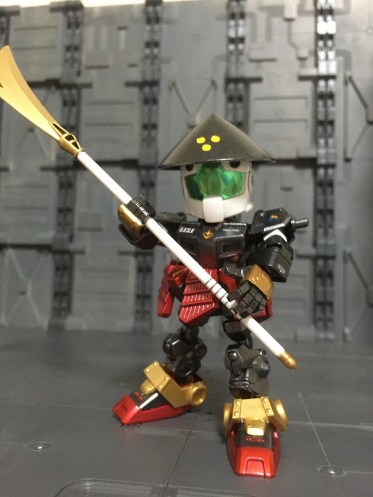 クロスシルエット化で薙刀も結構似合う