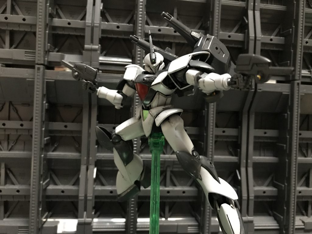 なんやかんや気に入っていますが、改めてリグ・シャッコー作り直したいなぁ、と思ったりします。その前にHGUC化してくれたら良いんですけどね！