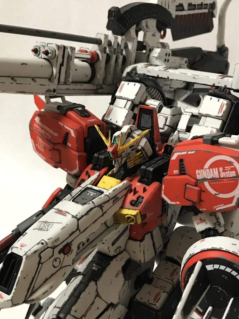 MG 1/100 ディープストライカー PLAN303E ウェザリング–2枚目/制作者：@gyuuuutora