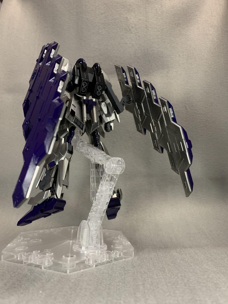 実はコレがしたかった！
ムーンガンダムのサイコプレートを百式のバックパックに移植！

これがミラーファンネルだっ！！