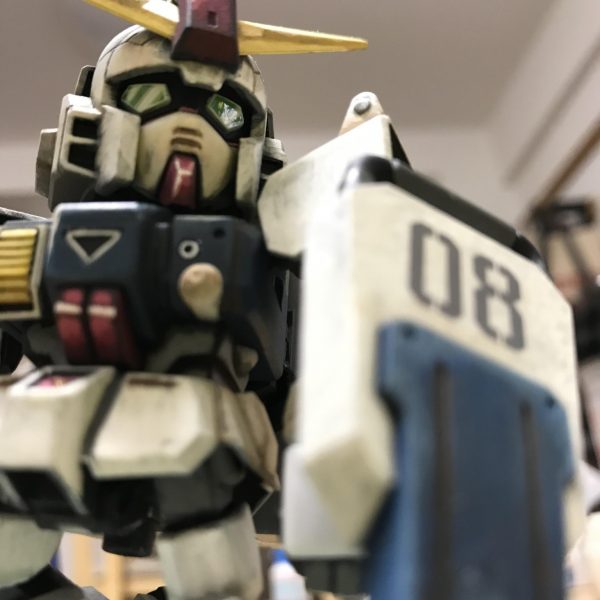 SDCS RX 79-G 陸戦型ガンダム　筆塗り