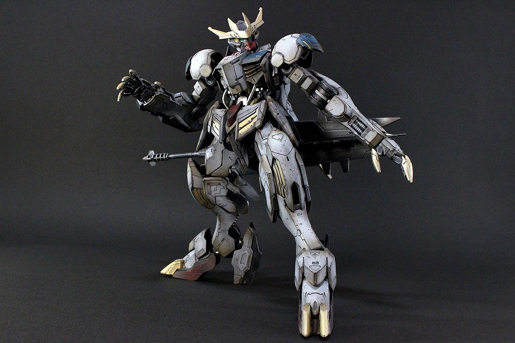 バルバトスRE鋳造塗装–2枚目/制作者：matever1.5 まてや