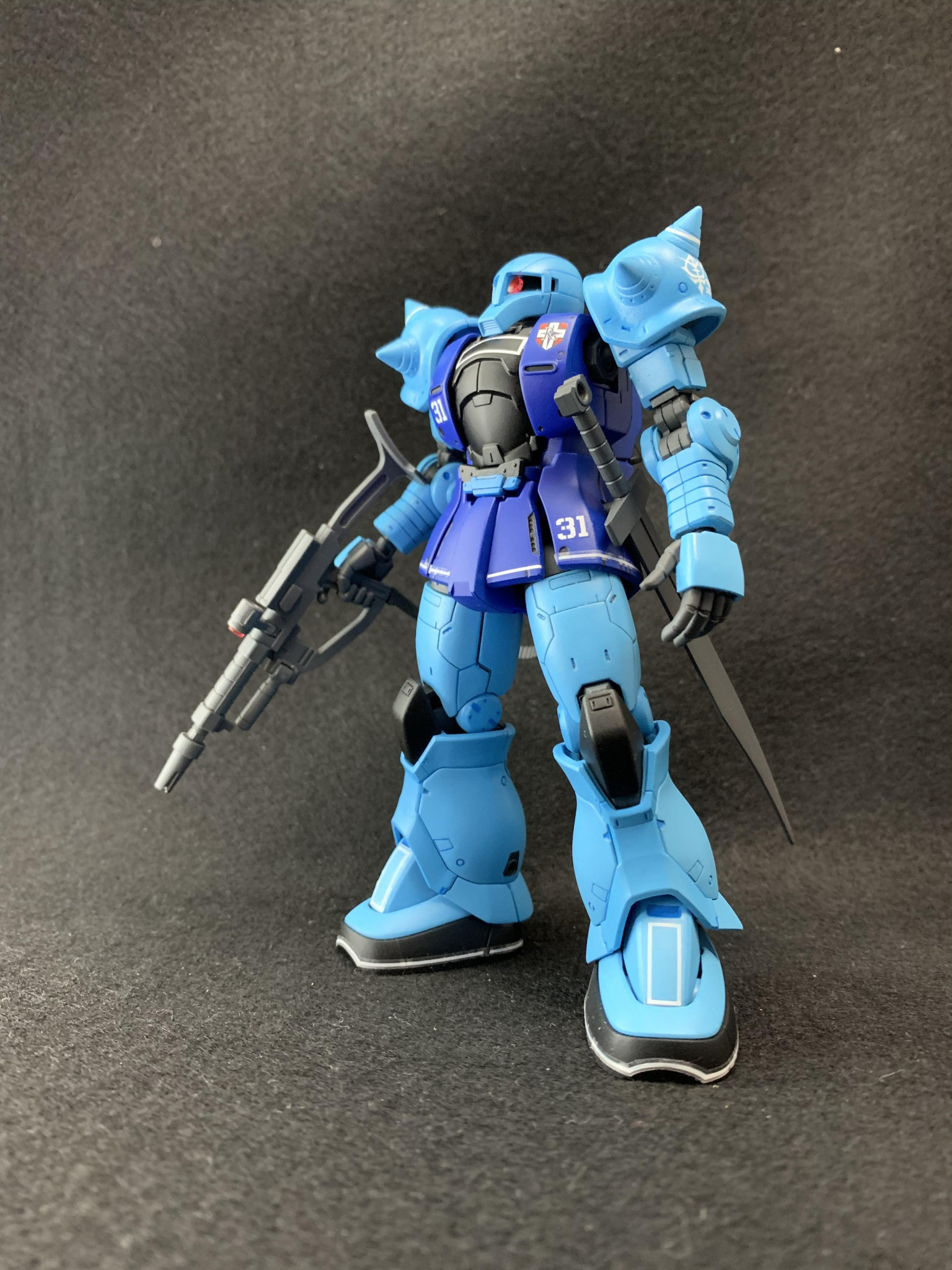 ランバ・ラル専用ザクⅠ｜うぇるさんのガンプラ作品｜GUNSTA（ガンスタ）