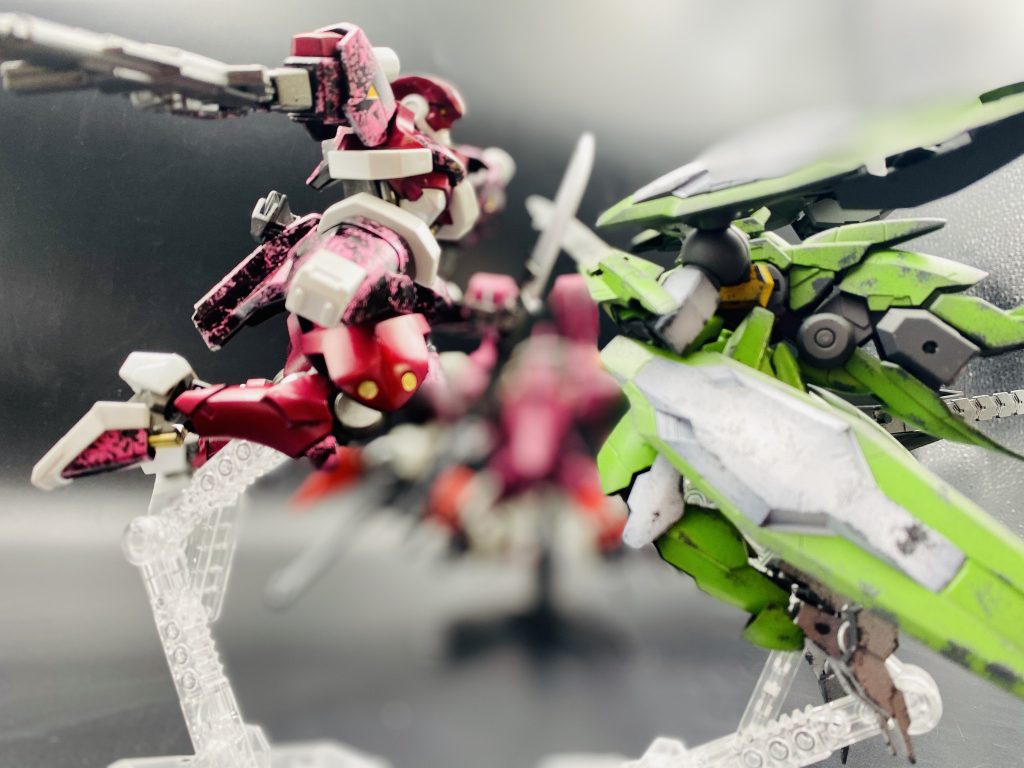 知り合いのレギンレイズジュリアと劇中再現です!
