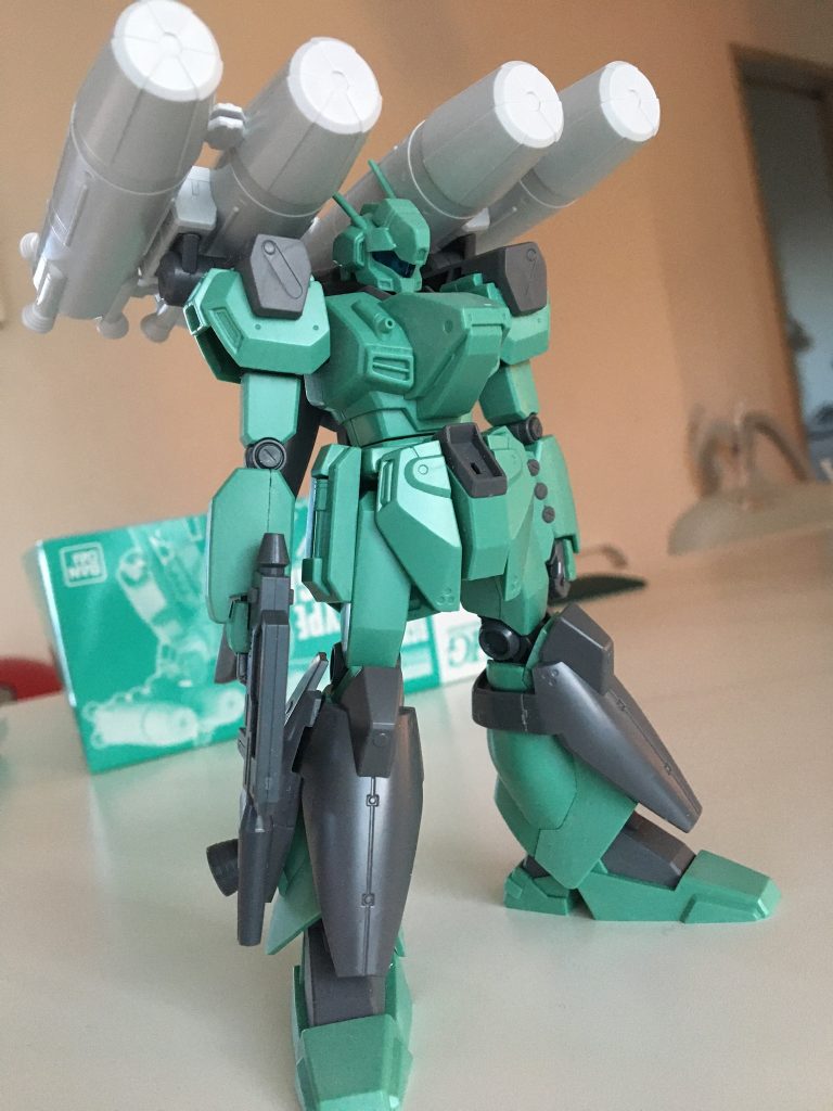 素組。大型対艦ミサイルも仕上げようかな…