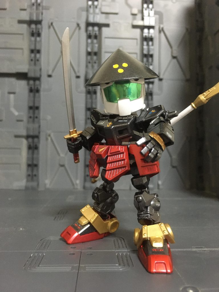 武久丸装備
近接戦も負けない迫力