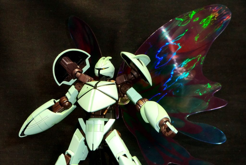 月光蝶である！！　ツインアイが光って見えててよかった