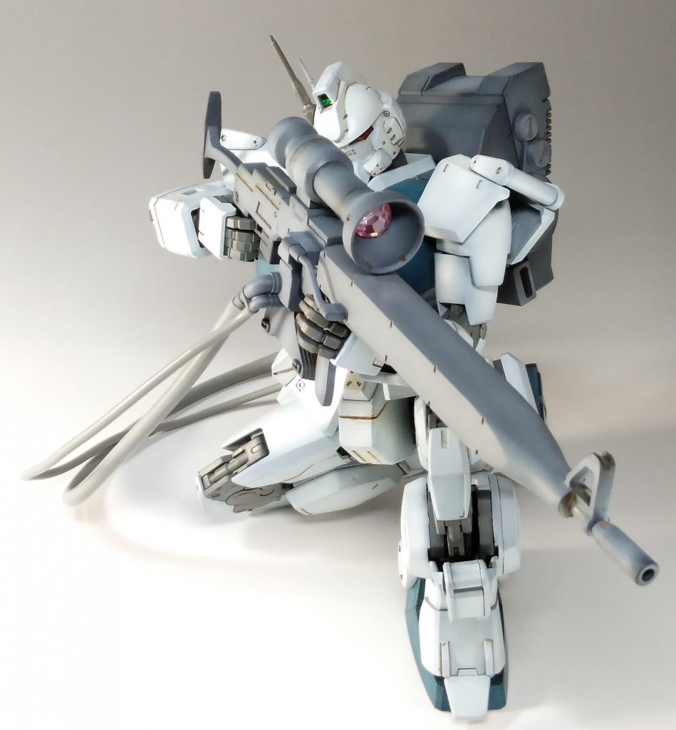 スナイパーライフルは陸戦ジムの物に
何かと何かを足しました